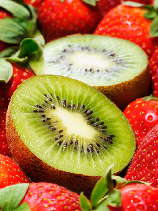 Strawberry Kiwi Frozen Yogurt Flavor with Tart base powder mix